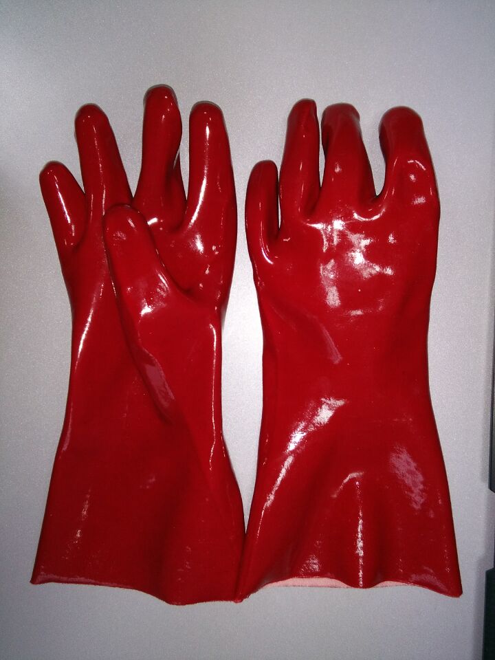 红色耐油手套