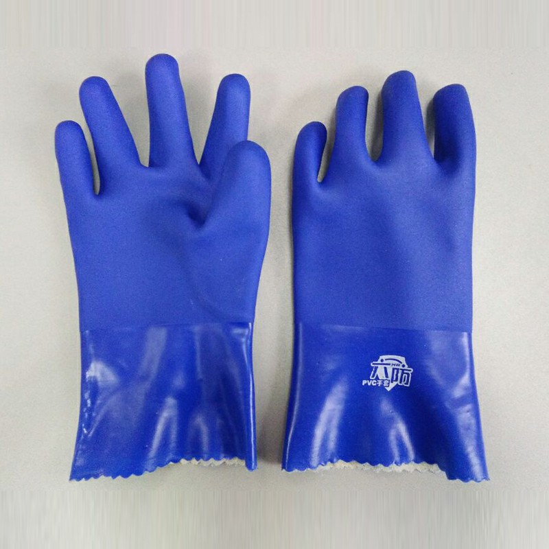蓝耐油手套