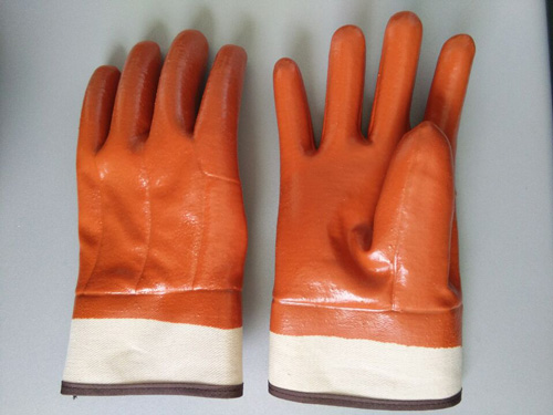棕色保暖手套