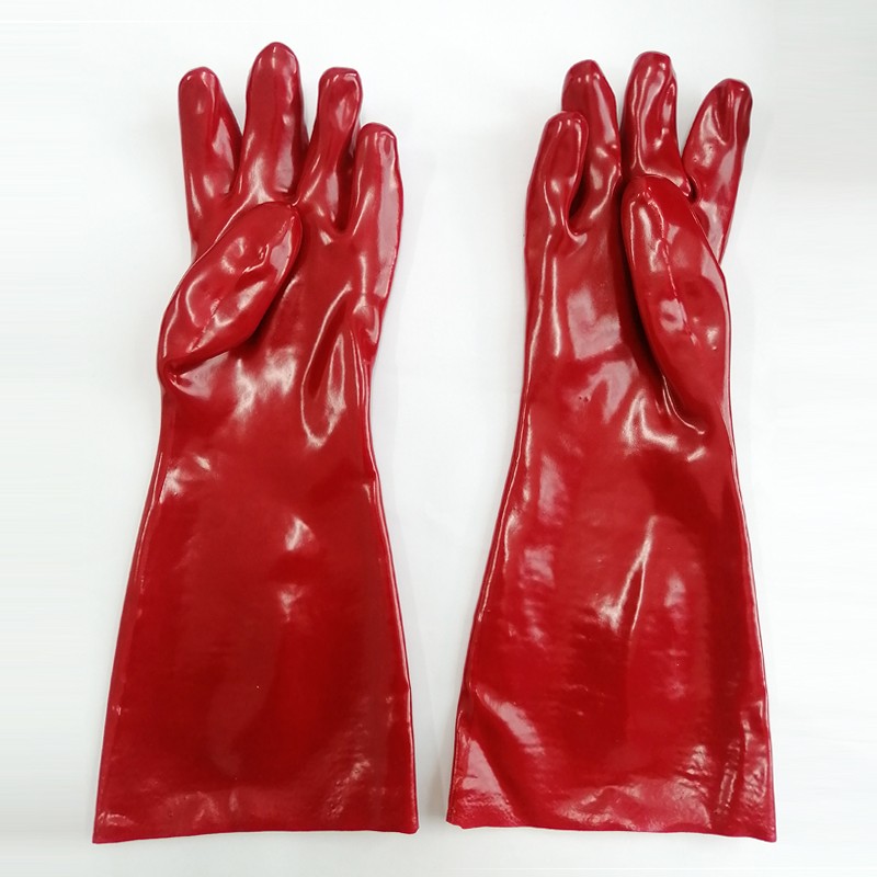 红耐油手套