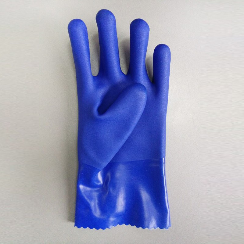 908蓝耐油手套